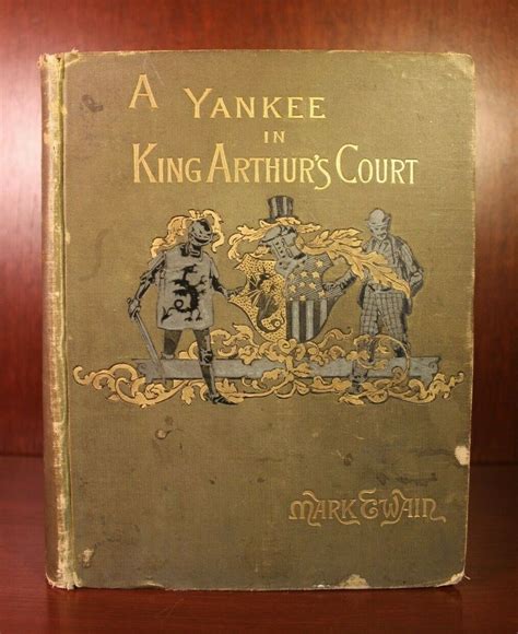 A Connecticut Yankee In King Arthur S Court RARE Half Title Page By