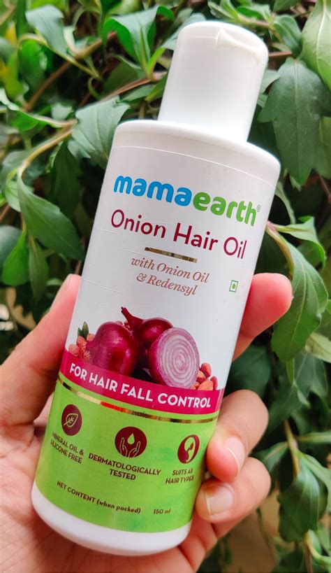 Blushing Shimmers Mamaearth Onion Hair Shampoooil And Mask Review