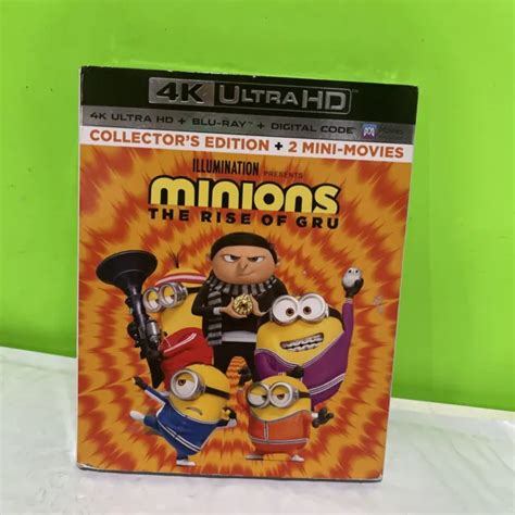 Minions The Rise Of Gru 4k Ultra Hd Blu Ray Digitalnew Sealed 15