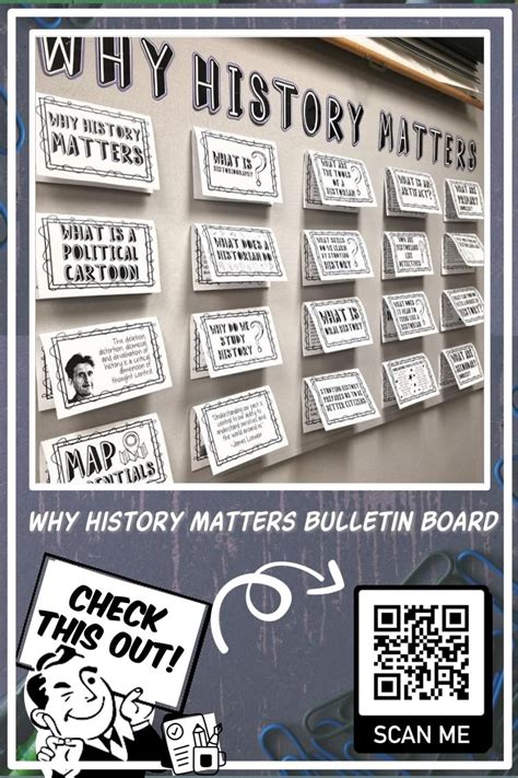 Why History Matters Bulletin Board And Bonus Stations Activity Station