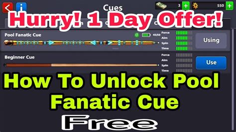 The zebra cue is a cue in 8 ball pool which is obtainable at level 10, costs 2250 pool coins to purchase and 225 pool coins to recharge. 8 Ball Pool | How To Unlock Pool Fanatic Cue Update - YouTube