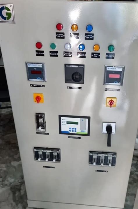 Electric Crompton Greaves 3 Phase Control Relay Panel 33kv For