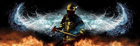 Firemans Bundle Firefighter Firefighter Art Fireman