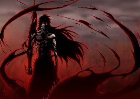 Anime Series Bleach Kurosaki Ichigo Cool Character Long Black