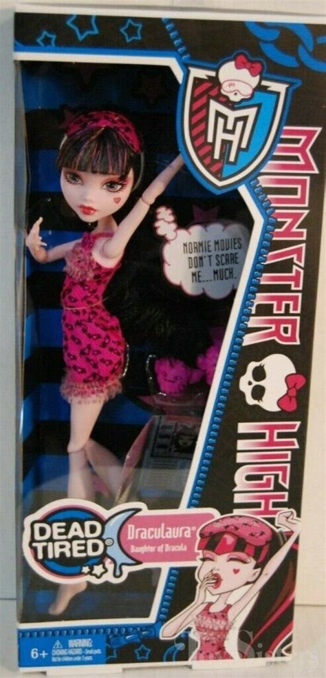 Monster High Dead Tired Draculaura 2012 X4515 Toy Sisters