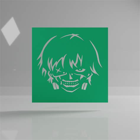 Stl File Anime Stencil Tokyo Ghoul・3d Printing Idea To Download・cults