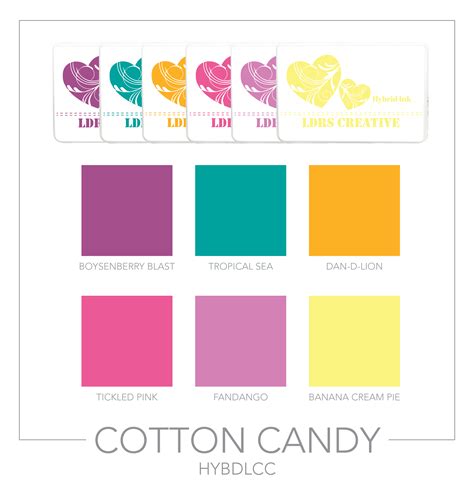 Cotton Candy 6 Color Bundle Ldrs Creative