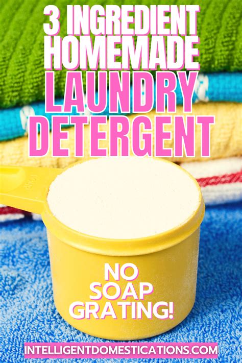 How To Make Homemade Laundry Detergent With Ivory Bar Soap
