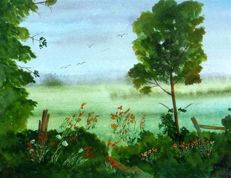 Easy Landscapes Paintings
