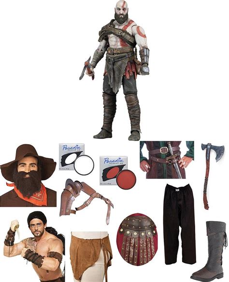 Kratos From God Of War Costume Carbon Costume Diy Dress Up Guides