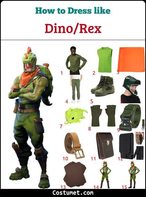 Dinorex Fortnite Costume For Cosplay And Halloween
