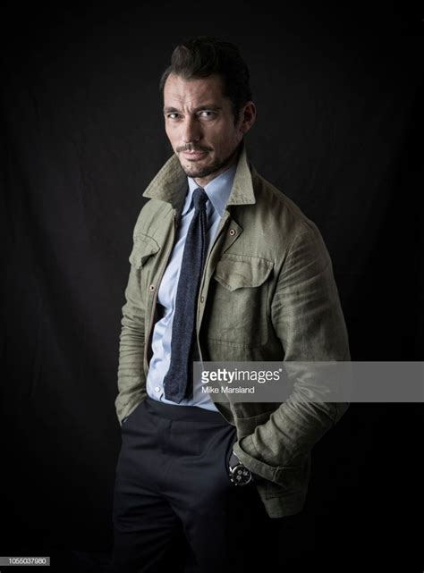 David Gandy Is Photographed On October 14 2018 At Esquire Town House