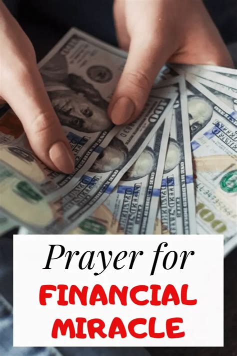 7 Prayers For Financial Miracle And Immediate Breakthrough