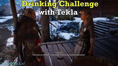 Assassins Creed Valhalla Drinking Challenge With Tekla You Won