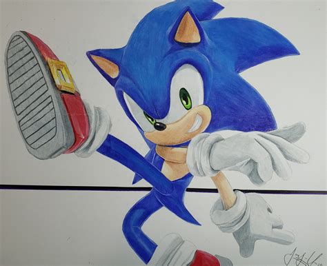 Como Desenhar Sonic How To Draw Sonic The Hedgehog Speedart Porn Sex Picture