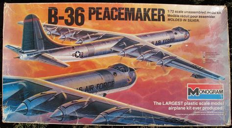 Monogram B Peacemaker Model Plastic Model Airplane Kits Model Kit