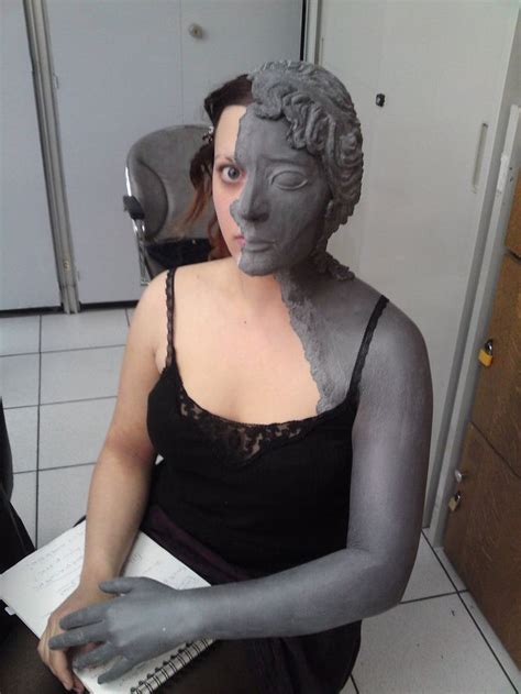 Weeping Angel Makeup II By Made Me A Monster On DeviantART Face Art