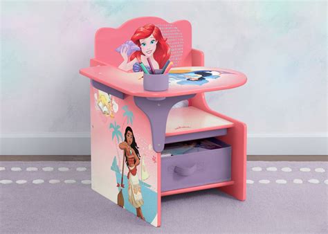Princess Chair Desk With Storage Bin Delta Children