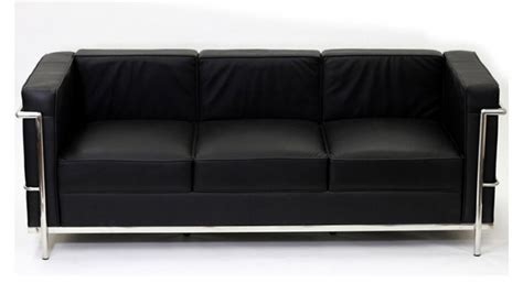 Core Leather Office Sofa With Steel Frame 3 Seater Bosss Cabin