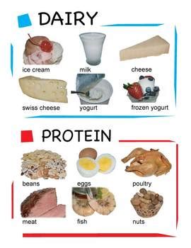 Foods rich in protein when consumed help to keep our blood sugar levels stable, increase metabolism and also help to provide us with the necessary energy to carry out with our daily activities. Food Group Nutrition Poster by AYCEKids | Teachers Pay ...