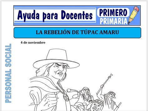 Rebelion De Tupac Amaru Ii Para Tercero De Secundaria Fichas Images