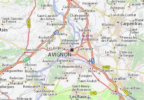 Michelin Avignon Map Viamichelin