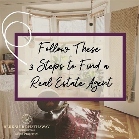 Follow These 3 Steps to Find a Real Estate Agent | Estate agent, Real estate agent, Real estate