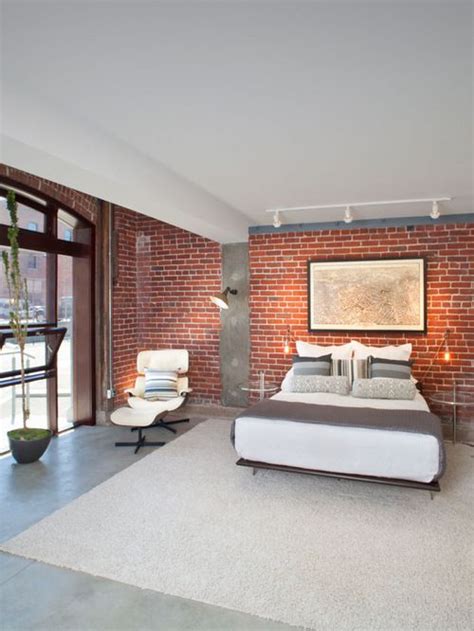 25 Amazing Bedrooms With Brick Walls With Images Brick Wall Bedroom