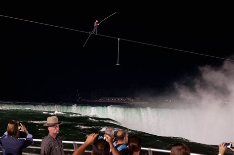 wallenda s niagara falls tightrope walk stirs excitement the new york times