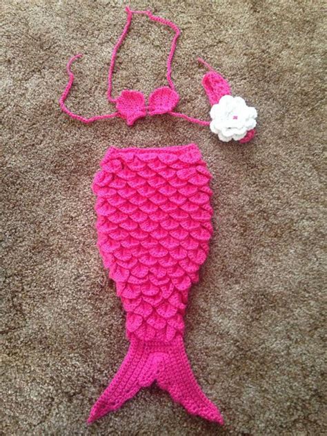 Crochet 0 3 Month Crocodile Stitch Mermaid Tail Crochet Mermaid