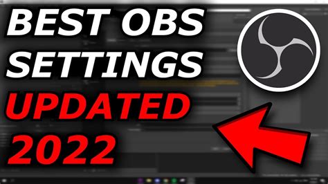 BEST OBS Recording Settings Guide 1080p 60fps YouTube