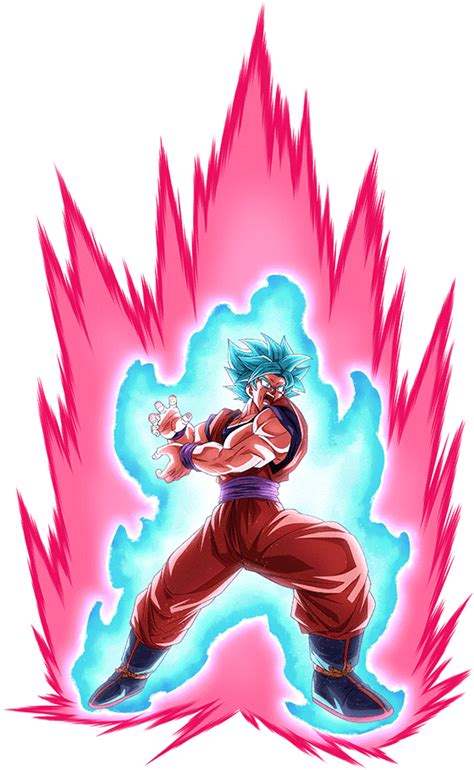 Goku Ssgss Kaioken Render 11 Dokkan Battle By Maxiuchiha22 On