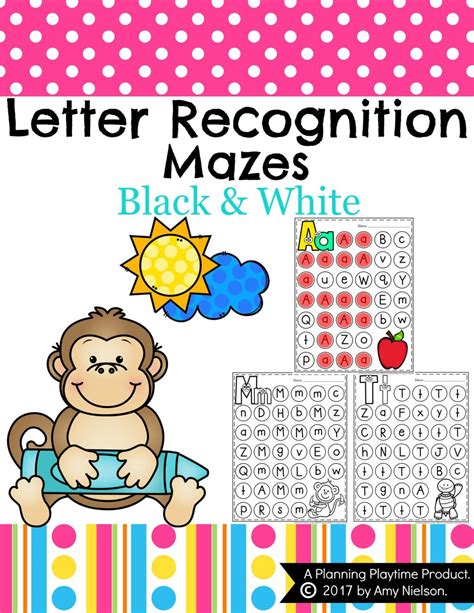 Letter Recognition Worksheets Planning Playtime