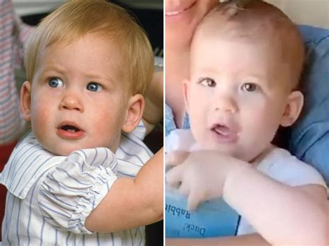 Prince Harry And Archie Lookalike On First Birthday Video