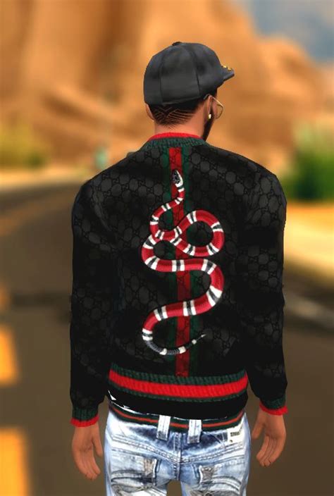 Xxblacksims Gucci Jackets Sims Ideas Sims 4 Clothing Sims 4 Cc
