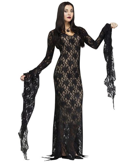 Maybe you would like to learn more about one of these? Lace Morticia Womens Costume - Women Costume