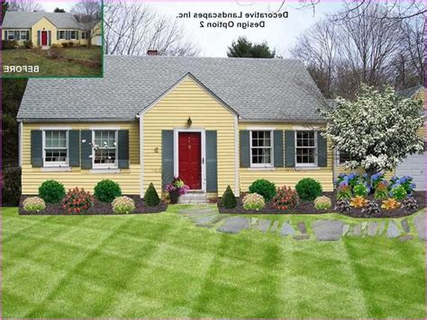 Front Yard Landscape Ideas For Cape Cod 870×654