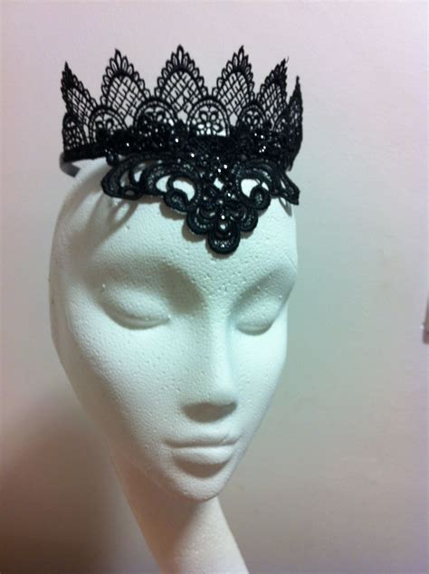 Lace Crown Headband Lace Crowns Ballet Tiaras Fascinator