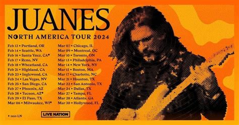 Juanes Tour 2024 Jami Rickie