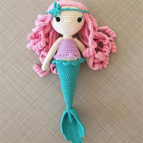 Crochet Mermaid Amigurumi Crochet Pattern In 2021 Crochet Mermaid
