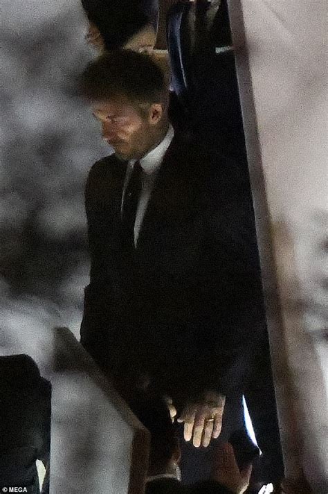 Best Man David Beckham Is Joined By Son Cruz At Marc Anthony S Wedding In Trends Now