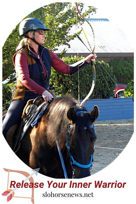 Melding Horsemanship And Archery Into Mounted Archery Slo Horse News