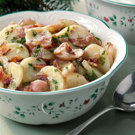 Caramelized chestnuts add a refined touch to this flavorful this quick dessert is ideal if you want to cause a stir at a dinner party. Authentic German Potato Salad Recipe | Taste of Home