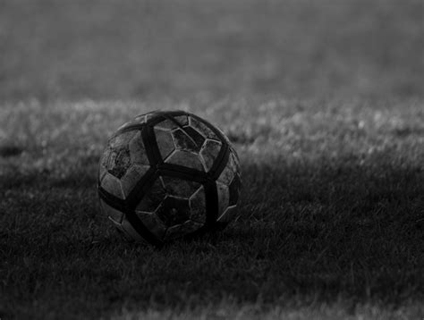 Wallpaper Id 243303 Monochrome Black And White And Football 4k Wallpaper
