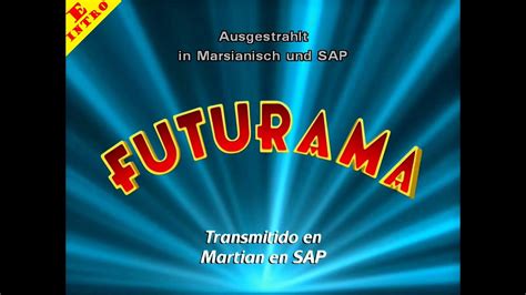 Futurama 1999 Intro 1 Theme Song Opening Intro Youtube