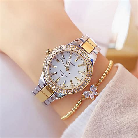 激安超特価 Women Fashion Watch Clock Stainless Steel Casual Dress Wrist