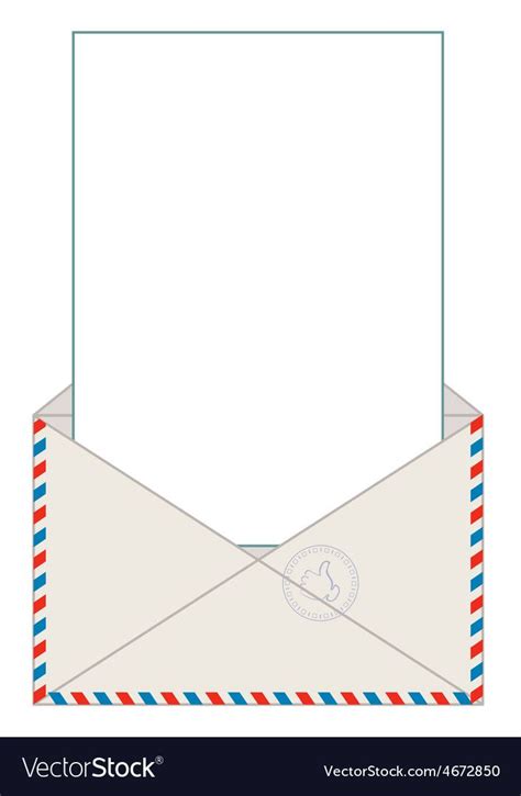 Blank Mail Envelope