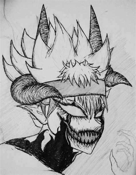 Demon Drawings Art Drawings Sketches Easy Drawings Anime Character