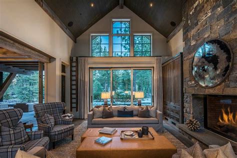 Rustic Living Room Decor Ideas Inspired By Cozy Mountain Cabins Decorpion