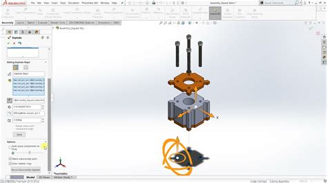 3d Exploded View In Solidworks Youtube